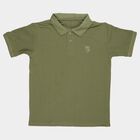 Boys' Half Sleeves T-Shirt, हल्का हरा, small