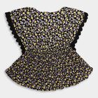 Girls' T-Shirt, काला, small image number null
