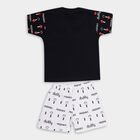 Infant Boys' 100% Cotton Baba Suit, नेवी ब्लू, small image number null