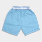 Infants' 100% Cotton Half Pant , मध्यम नीला, small image number null