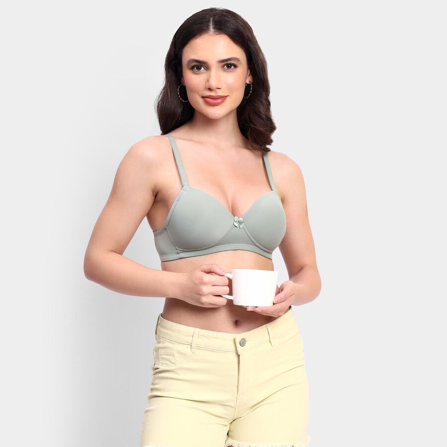 Ladies' Bra, हल्का हरा, large image number null