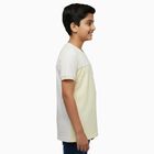 Boys' Half Sleeves T-Shirt, पीला, small image number null