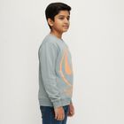 Boys' Sweatshirt, हल्का नीला, small image number null