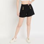 Ladies' Shorts, काला, small image number null