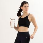 Ladies' Sports Bra , Black, small image number null