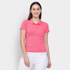 Ladies' Polo T-Shirt , मूँगा (कोरल), small image number null
