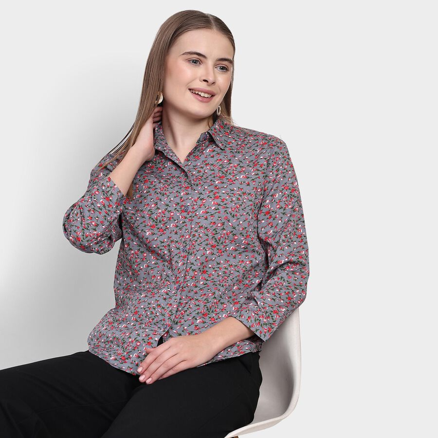 Ladies' Shirt , Light Grey, large image number null