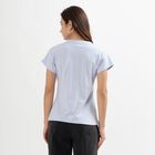 Ladies' Round Neck T-Shirt, Light Blue, small image number null