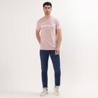 Men's Dark Indigo Blue Slim Fit Stretchable Jeans, गहरा नीला, small