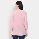 Ladies' 100% Cotton Kurti, हल्का गुलाबी, small image number null