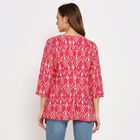 Ladies' Kurti, रानी (फ्यूशिया), small image number null