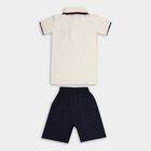 Boys' Knit Baba Suit , Off White, small image number null