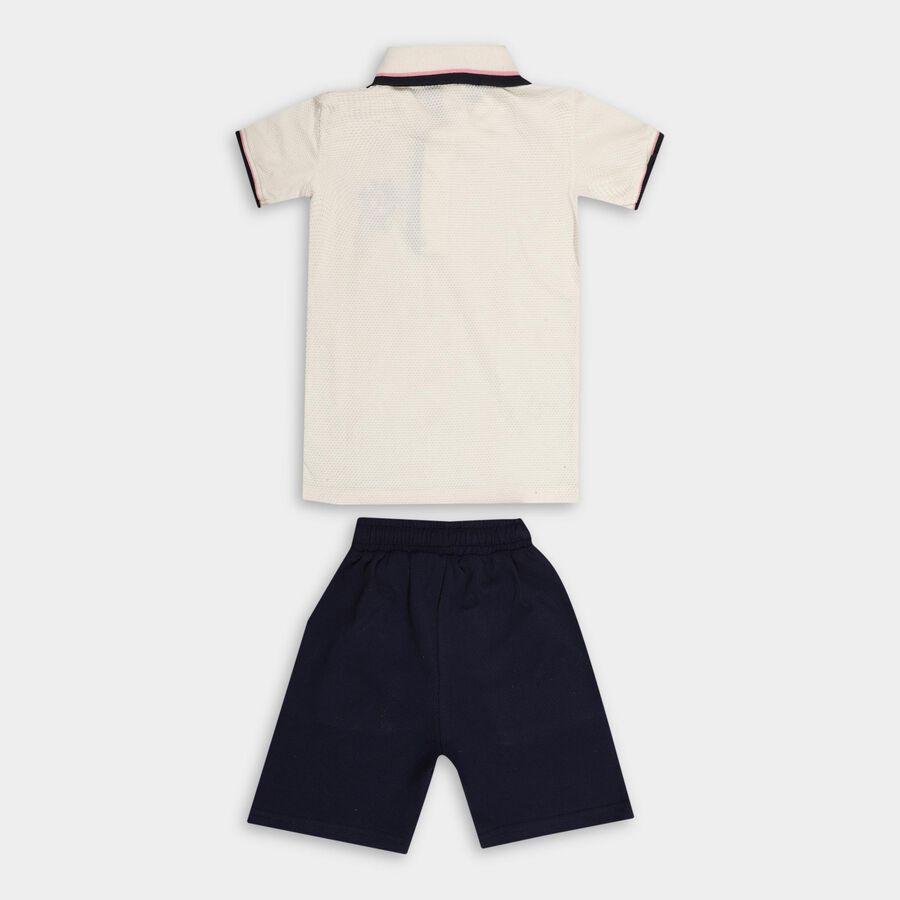 Boys' Knit Baba Suit , Off White, large image number null