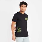 Round Neck T-Shirt, Black, small image number null