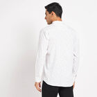 Cotton Printed Casual Shirt, White, small image number null
