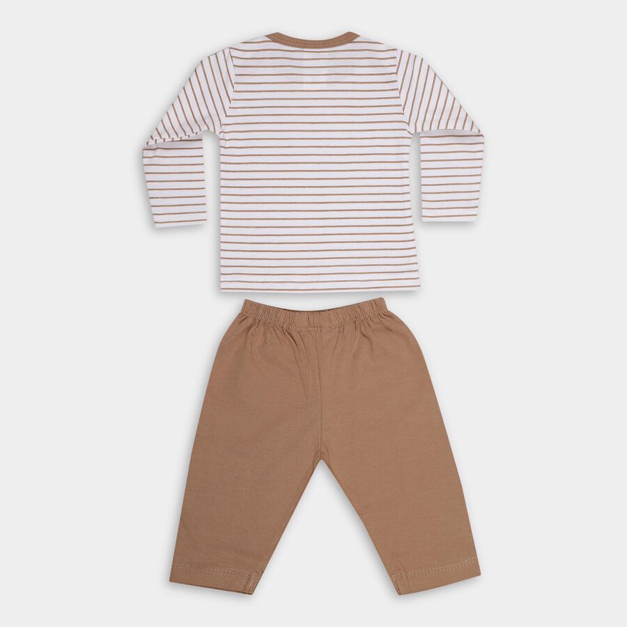 Infants' 100% Cotton Baba Suit , गहरा पीला, large image number null