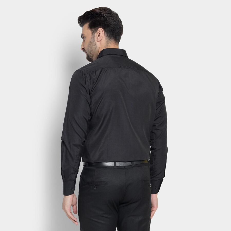 Men's Formal Shirt , Black, large image number null