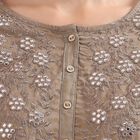 Ladies' Kurti, भूरा, small image number null