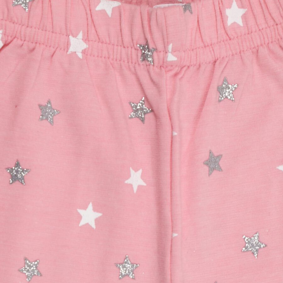 Girls' Legging , हल्का गुलाबी, large image number null
