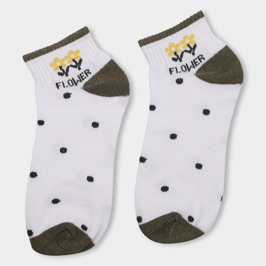 Ladies' Socks (Pack of 3), Assorted, large image number null