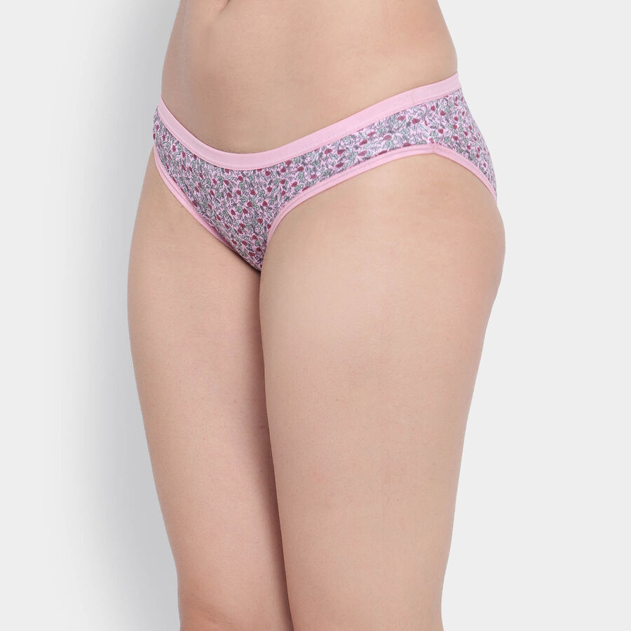 Cotton Printed Panty, Pink, large image number null