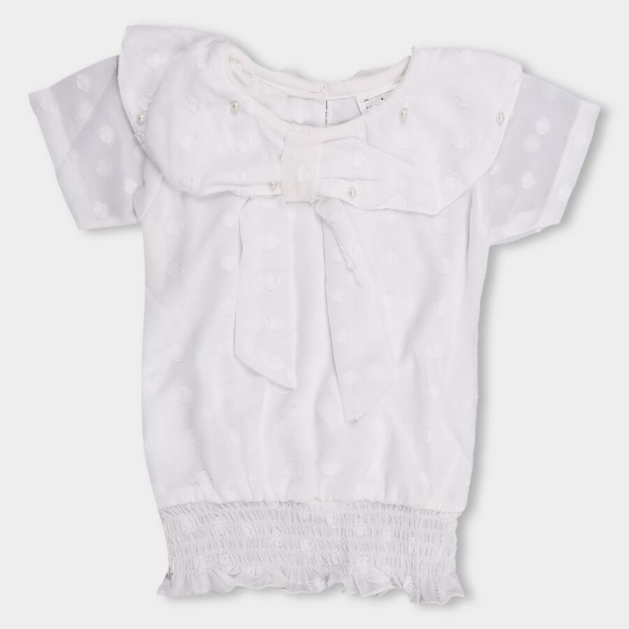 Girls' T-Shirt , White, large image number null