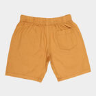 Boys Cotton Solid Bermuda, भूरा, small image number null