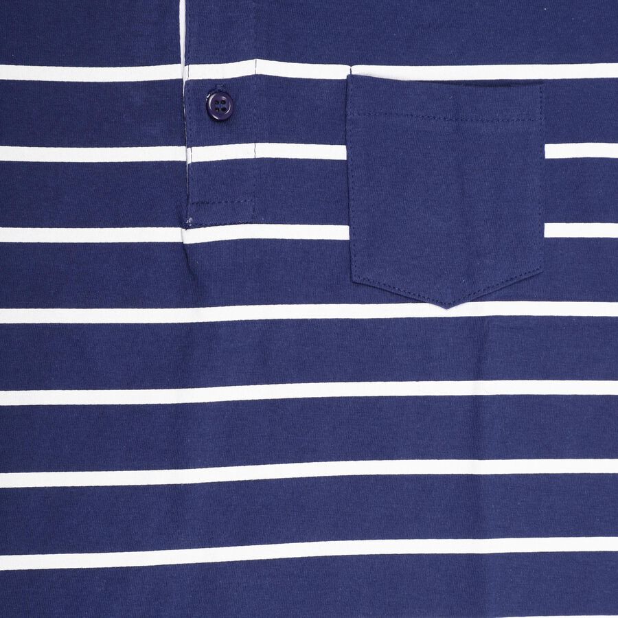 Boys' Half Sleeves T-Shirt , Navy Blue, large image number null