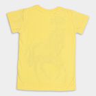 Boys' Half Sleeves T-Shirt, पीला, small image number null