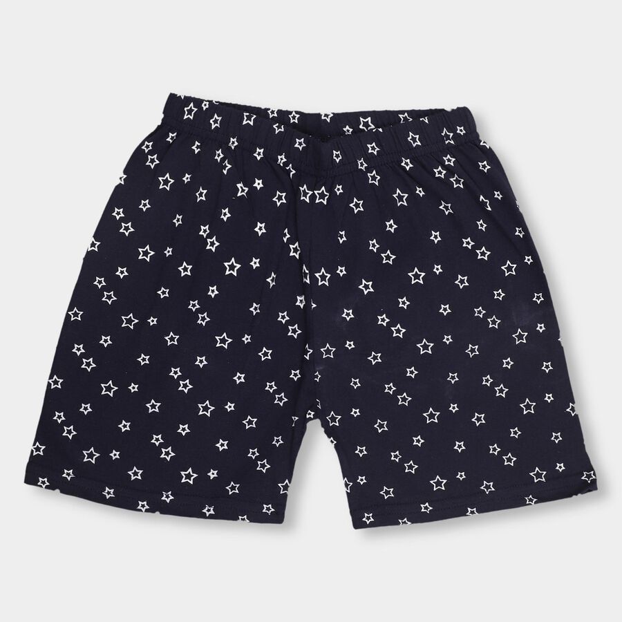 Girls' Shorts , नेवी ब्लू, large image number null