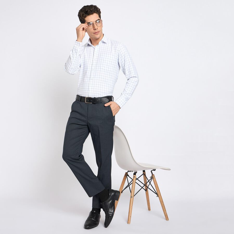 Men's Formal Shirt, White, large image number null