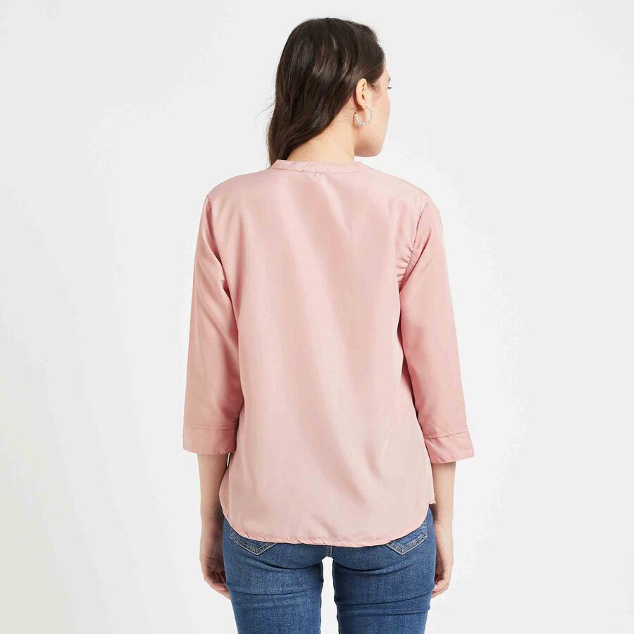 Solid Shirt, Pink, large image number null