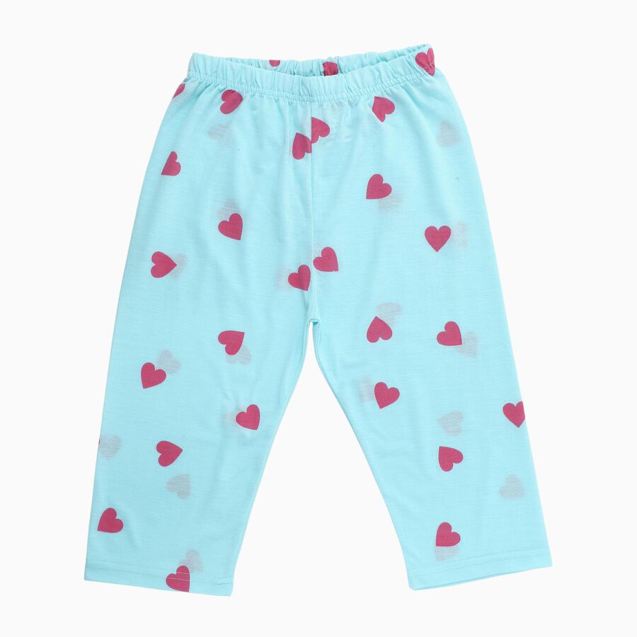 Girls' Capri, एक्वा, large image number null