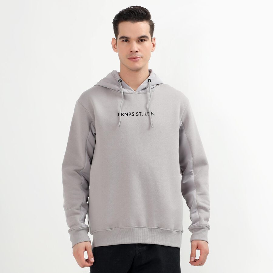 Men's Sweatshirt, हल्का ग्रे, large image number null