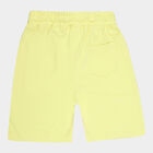 Boys Solid Bermuda, पीला, small image number null