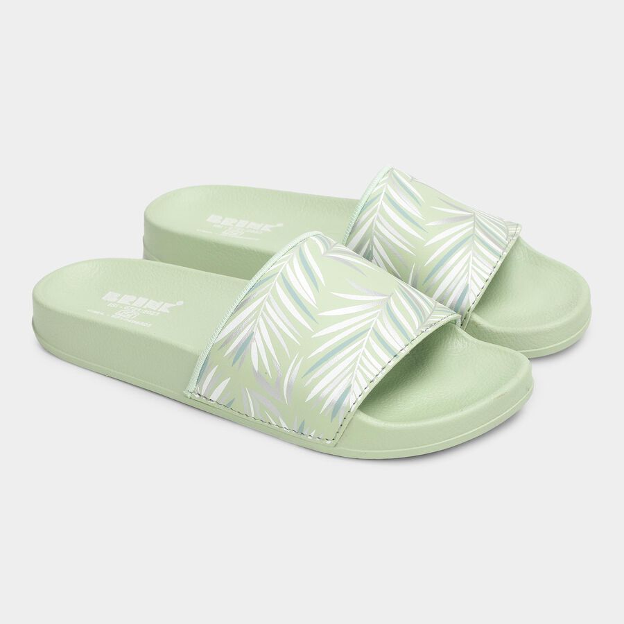 Ladies' Slipper, Green, large image number null