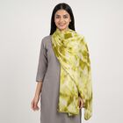 Women's Green Printed Dupatta, हल्का हरा, small