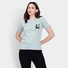 Ladies' Round Neck T-Shirt , Light Green, small image number null