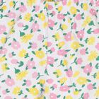 Girls Light Mint Green Round Neck Casual Capri Set, हल्का हरा, small image number null