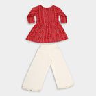 Girl's Fusion Set , लाल, small image number null