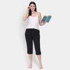 Ladies' Capri , काला, small image number null