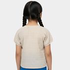 Girls' T-Shirt, गहरा पीला, small