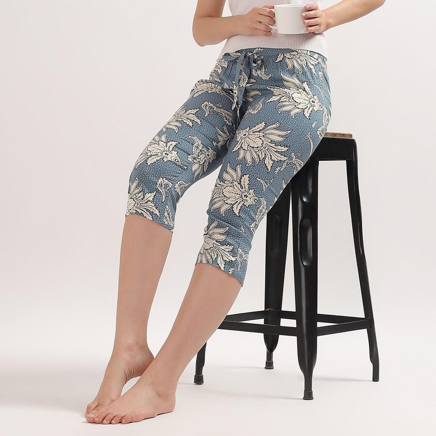 Ladies' Capri, मध्यम नीला, large image number null
