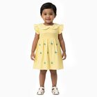 Infants' Cotton Minimalist Everyday Frock, सफ़ेद, small