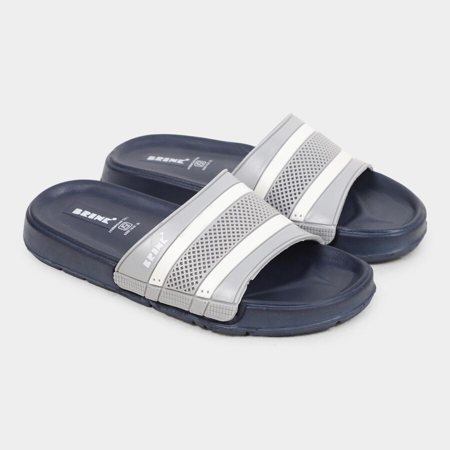 Kids' Slipper, Navy Blue, large image number null