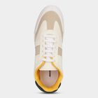 Men's Rich Eggshell White Lace-Up Casual Shoes, White, small