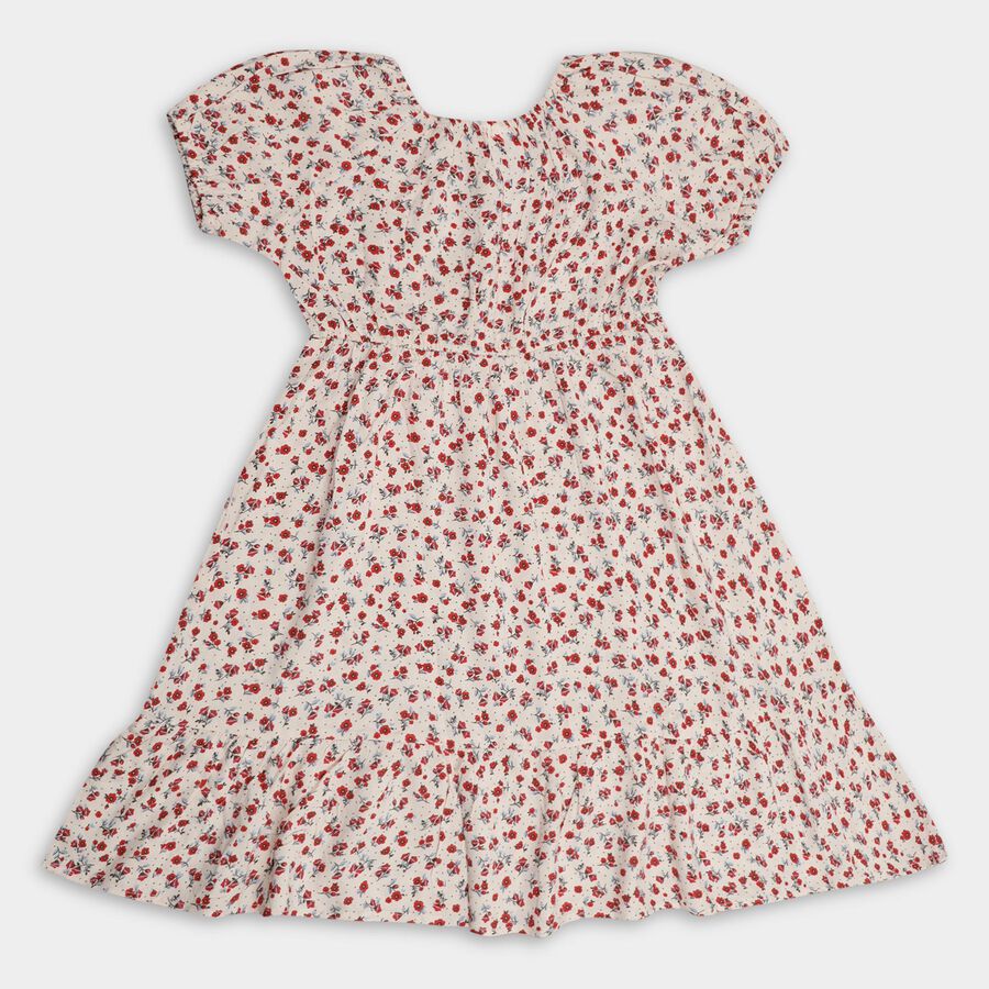 Girls' Dress , हल्का गुलाबी, large image number null