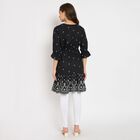 Ladies' Kurta, काला, small