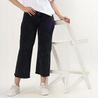 Ladies' 100% Cotton Jeans, Black, small image number null