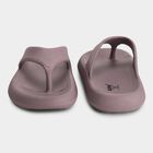 Women's Pink Slip-On Flip-Flops, गुलाबी, small